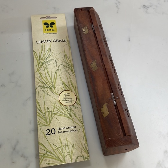 incense holder with incense sticks - Picture 9 of 9